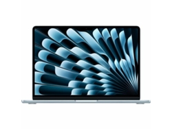 Portátil Apple MacBook Air M4 (SSD azul, zócalo UE, Azerty francés, 13,6", 24 GB de RAM, Apple M)