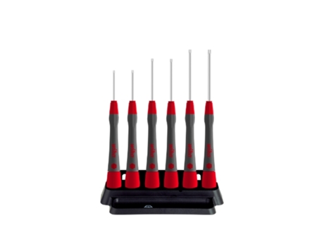 WIHA Juego de destornilladores de precisión PicoFinish® TORX®, de 7 unid., incl. soporte (42996)