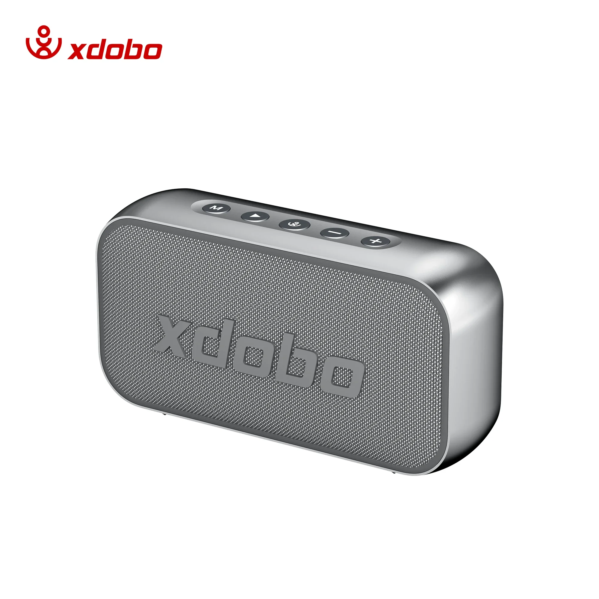 Altavoz Bluetooth (plateado) Con Sonido Potente, Compatible Con Reproducción De Música Mp3 Y Conexión Tws.