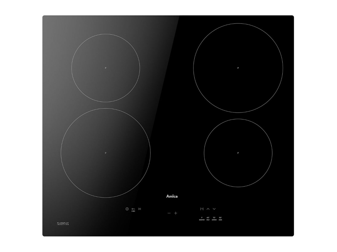 Placa de Inducción AMICA DI 6410 PPB 52 cm 59.2 cm 3700 W