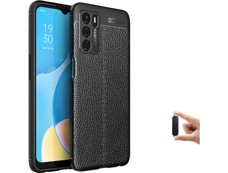 Carcasa + Soporte iPhone 13 Pro Max Rugged Leather Negro