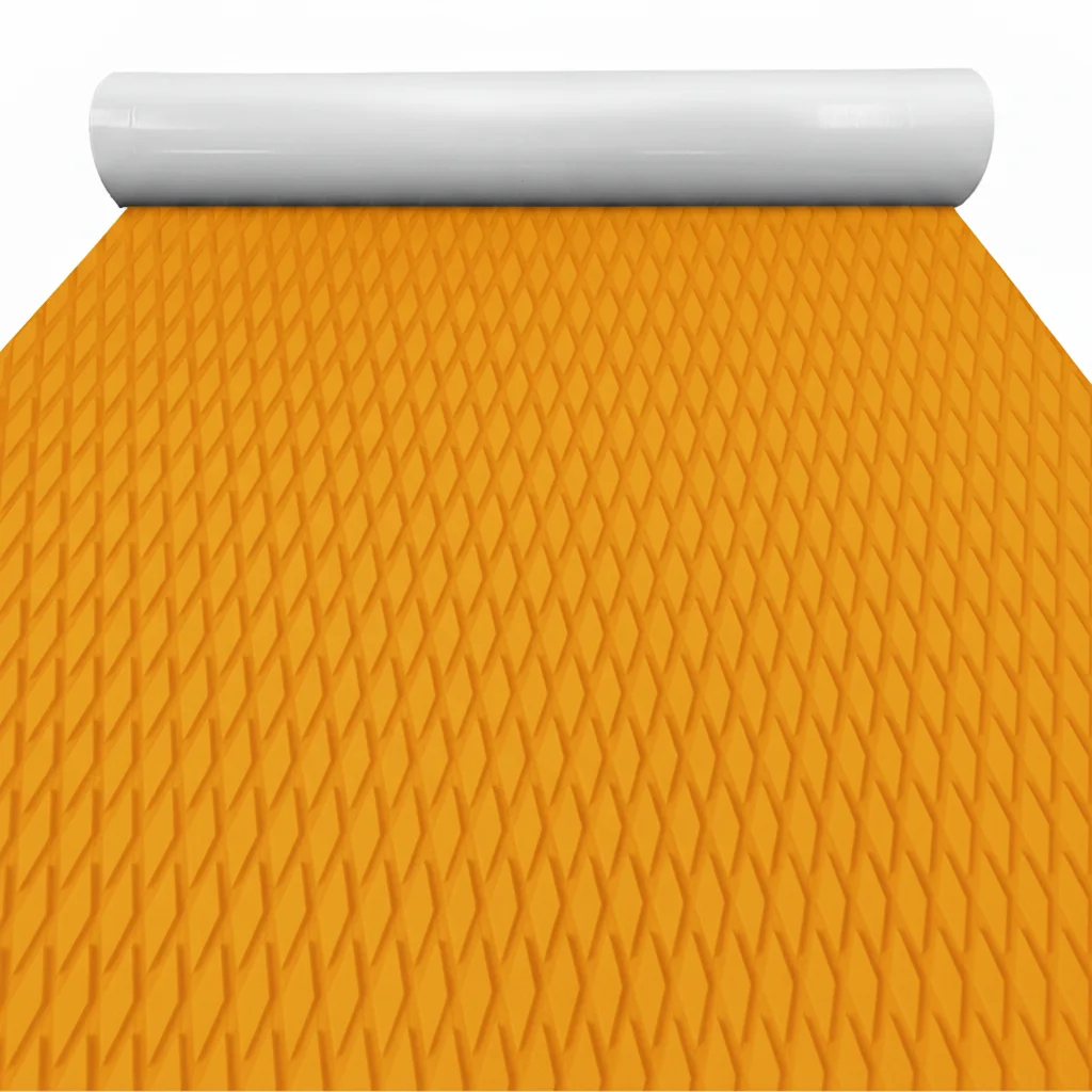 (naranja) 1150x310 Mm, Espuma Eva, Almohadilla Antideslizante Para Tablas De Surf, Textura Diamante, Para Kayak, Piscina Y Skate
