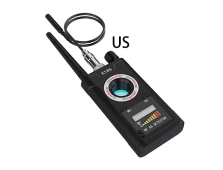 Detector de cámara K18s, escáner de detección de señal, buscador infrarrojo, GPS, Detector antiubicación para el hogar, oficina, Hotel, enchufe de ...