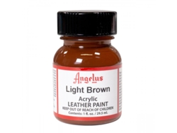 Pintura Cuero Y Polipiel Angelus 29,5 Ml (Marrón Claro / Light Brown 021)