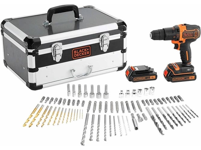 Taladro Percutor BLACK & DECKER BDC718AS2F