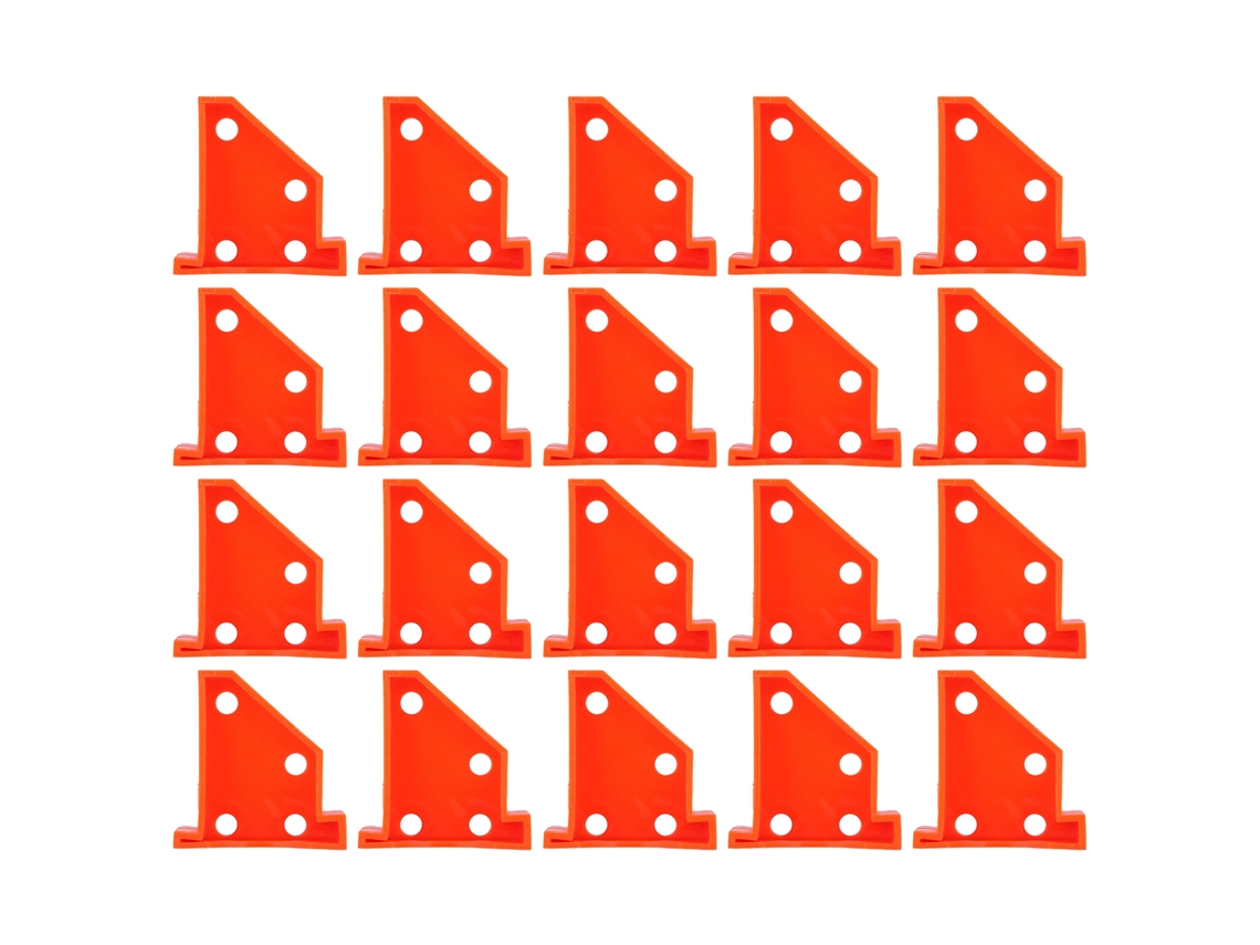 20 Espaciadores Triangulares Reutilizables Para Pisos Laminados De Madera, Herramienta Para Carpintería