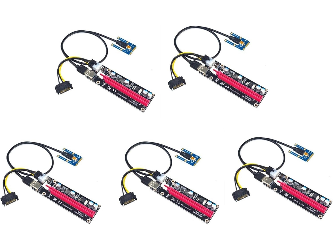 Tarjeta Elevadora Para Portátil 5x Mini Pcie A Pci Express 16x