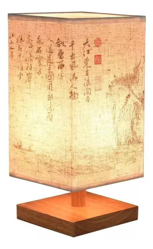 Nuevas lámparas de mesa pequeñas con caligrafía china sencilla vayotoy