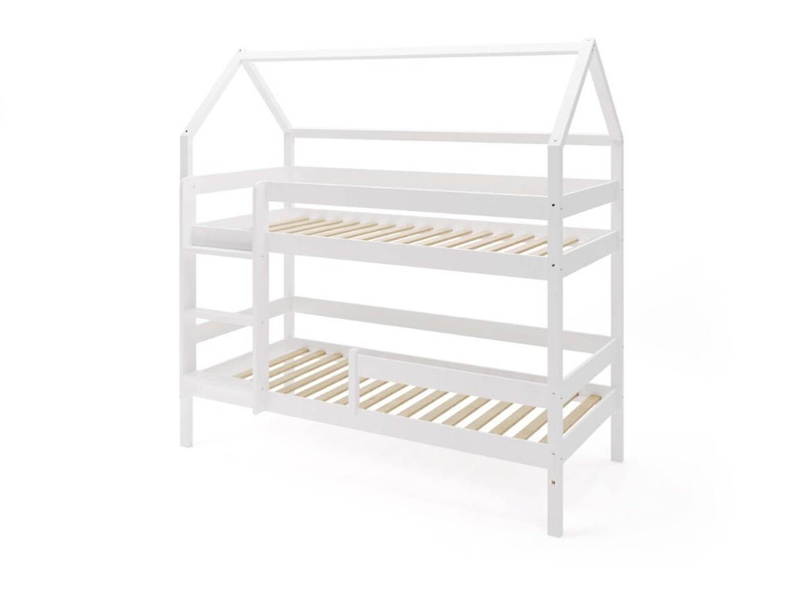 Cama Infantil FURNLUX Eden (Verde, Madera Maciza - 97X211X134 Cm / 90X200 Cm)