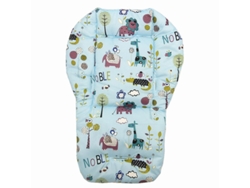 Asiento elevador Eifson para bebés y niños pequeños (Blue Animal World)