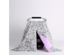 Funda para asiento de coche Eifson Baby, funda de lactancia, todo en uno, manta multiusos para bebé (floral)