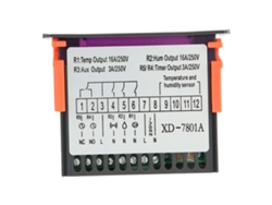 Controlador De Temperatura Y Humedad 100-240vac Sistema De Control Automático Multifunción Para Incubadoras