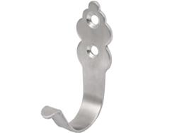 66 Accesorios De Baño Mm X 22 40 Gancho Individual Para Toallas De Pared, Acero Inoxidable