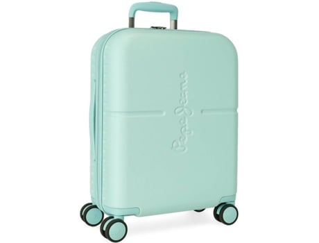 Maleta de Cabina ABS Rígida Highlight PEPE JEANS Azul (40x55x20 cm - 37L)