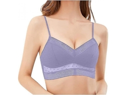 2026-sujetador Invisible Low Back Con Tirantes Múltiples Sin Aros De Acero Para Mujer Yyx 3xl Morado