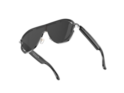 Gafas inteligentes Chrui A17 con videollamadas, traducción con IA y audio Bluetooth (negras)