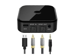 Transmisor y receptor de audio óptico Bluetooth 5.0 con adaptador auxiliar Rosewell