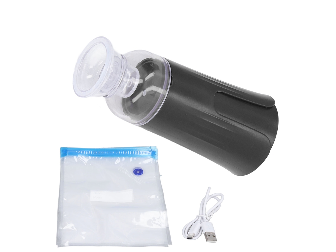 Mini selladora al vacío portátil para cocina doméstica con 5 bolsas sous vide