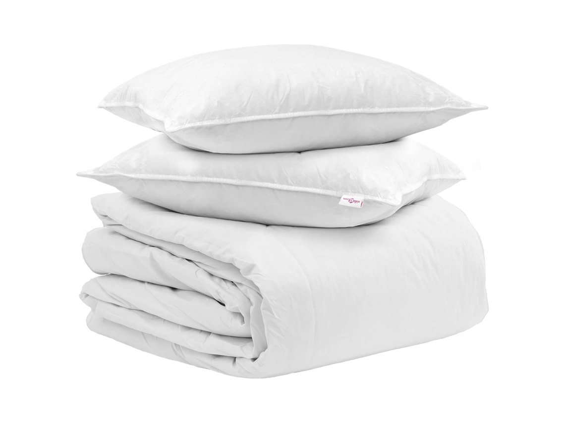 Juego De Edredón Con Almohada 3 Uds | Duvet Pluma De Pato