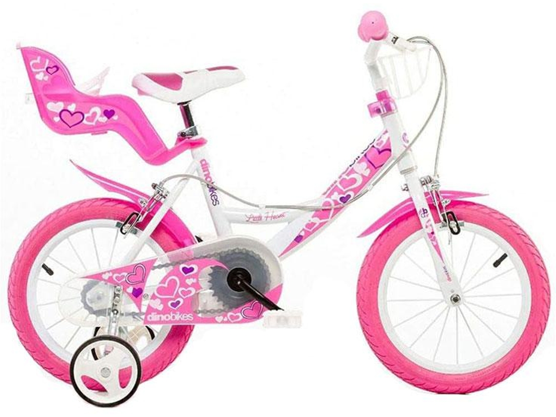 Bicicleta Infantil DINO BIKES Dino Girl (14″)