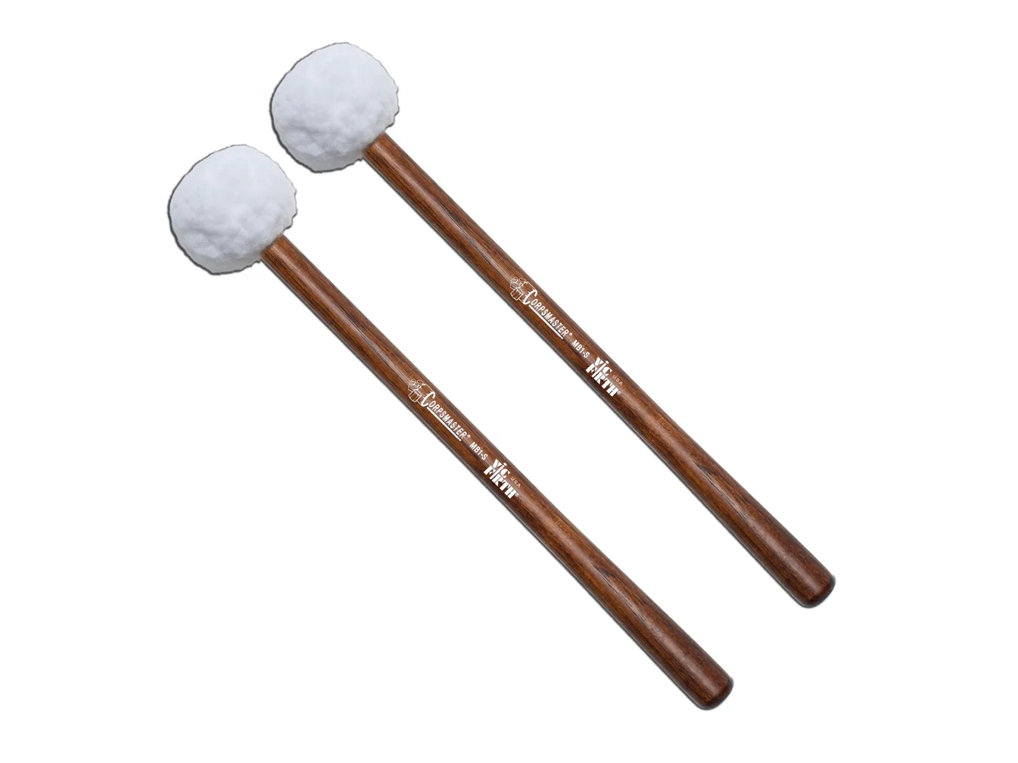 Mazo pequeño y suave para tambor VIC FIRTH MB1S Corpmaster Bumbo