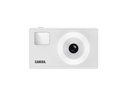 Cámara Digital Zruxe Cámara Digital Hd 1080p, Tarjeta De 32gb, Exposición Manual Blanca