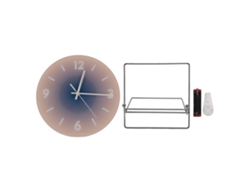 Reloj De Pared Redondo Silencioso De Cristal De 12 Pulgadas, Que Funciona Con Pilas, Para Sala De Estar O Dormitorio.
