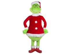 Decoración navideña al estilo del Grinch para un ambiente festivo