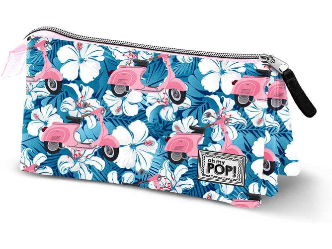 Estuche Triple OH MY POP! Scooter (22x10x5cm)