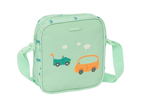 Preescolar Fácil De Limpiar Bolsa Bandolera Coches SAFTA