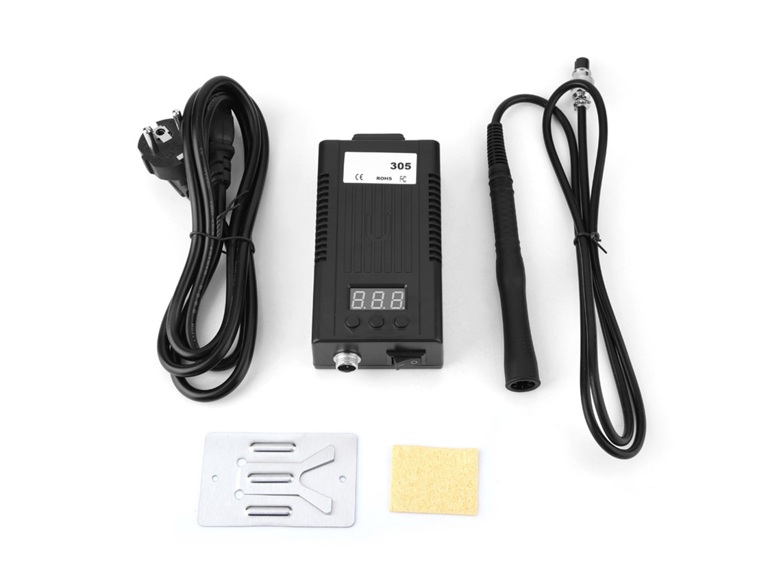 Estación De Soldadura Digital Portátil 305 Con Temperatura Ajustable 70w
