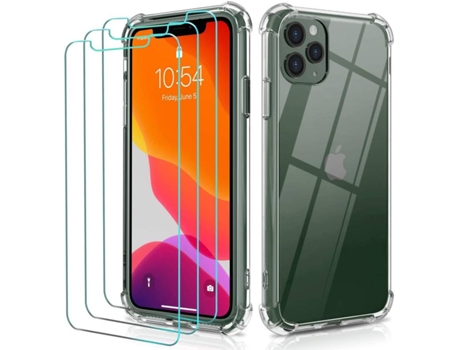 Funda + Protector iPhone 11 Pro Max HONGWE.