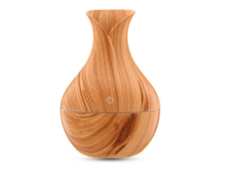 Humidificador de madera para el hogar, 200 ml, difusor de aroma silencioso
