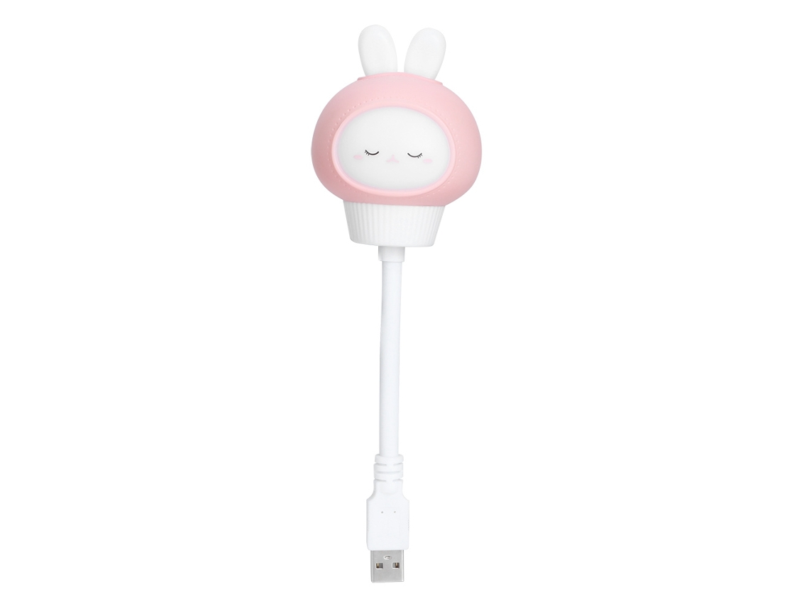 NEVEANCE Luz Nocturna en Forma de Animal USB LED Suave para Bebé Habitación Infantil Regalo Niño