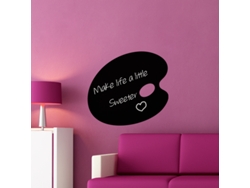 Pegatina de Pared de Pizarra Bandeja de Pintor AMBIANCE STICKER