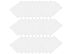120 Etiquetas, Aptas Para Ropa, Vestidos, Botellas, Placas De Cobre, Pegatinas Infantiles, Blancas.