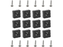 Juego De 12 Almohadillas Protectoras 22 Mm 30 Mm, Duradero, Antideslizante