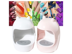Mini Lámpara Led Para Uñas (paquete De 2), Luz De Curado De 6 W Para Esmalte En Gel, Herramienta De Arte De Secado Rápido Para Manualidades.