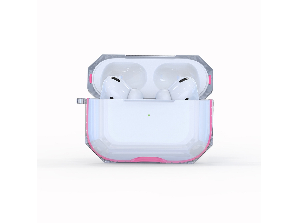 Caja De Airpods Pro, Funda Transparente Suave Antichoque, Compatible Con Apple De 3ª Generación