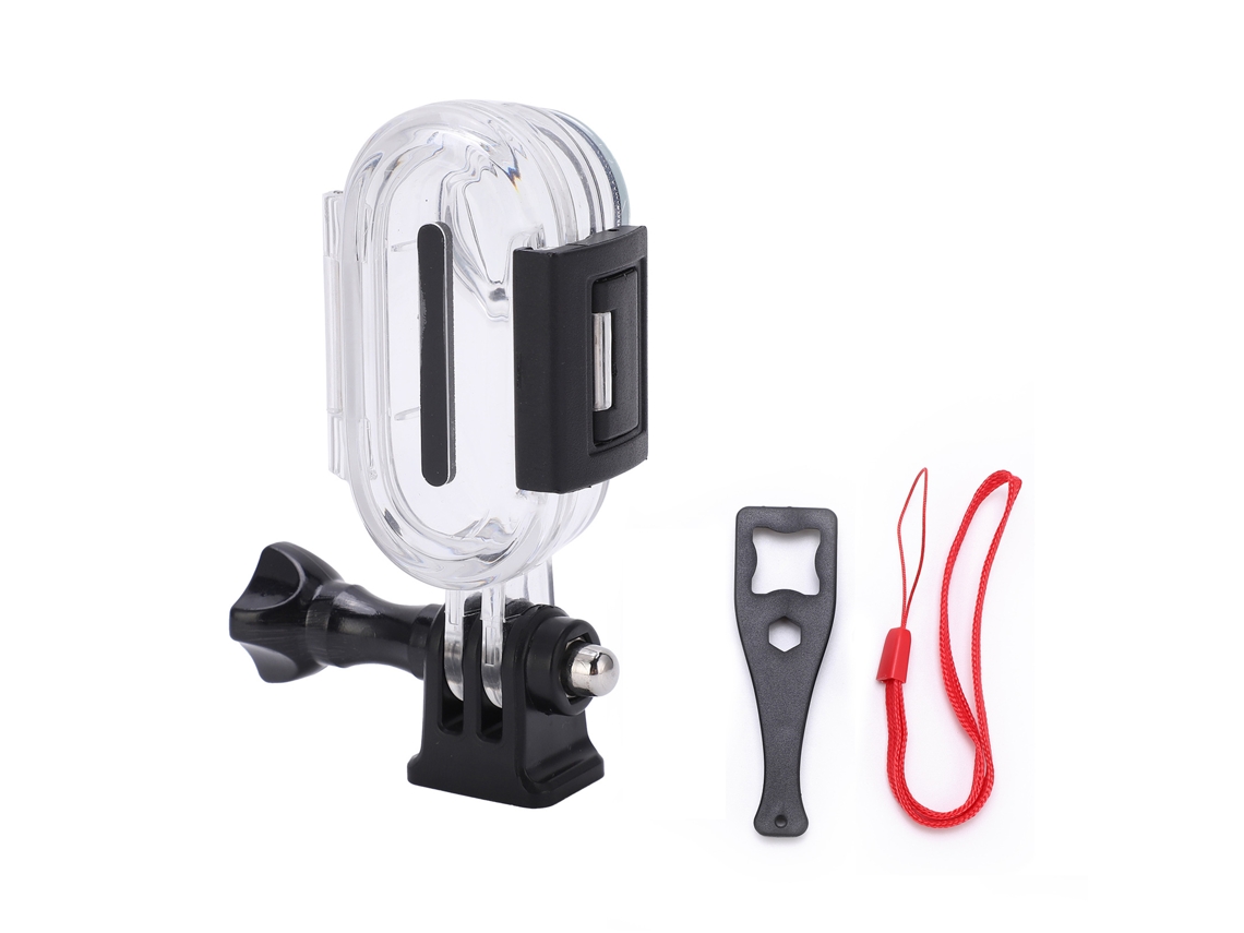 TRUYUETY Carcasa Impermeable para Cámara 30m, Funda Protectora para Buceo para Insta360 Go2
