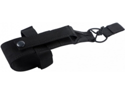 Portabotellas ajustable, nailon, cinturón, negro Slowmoose