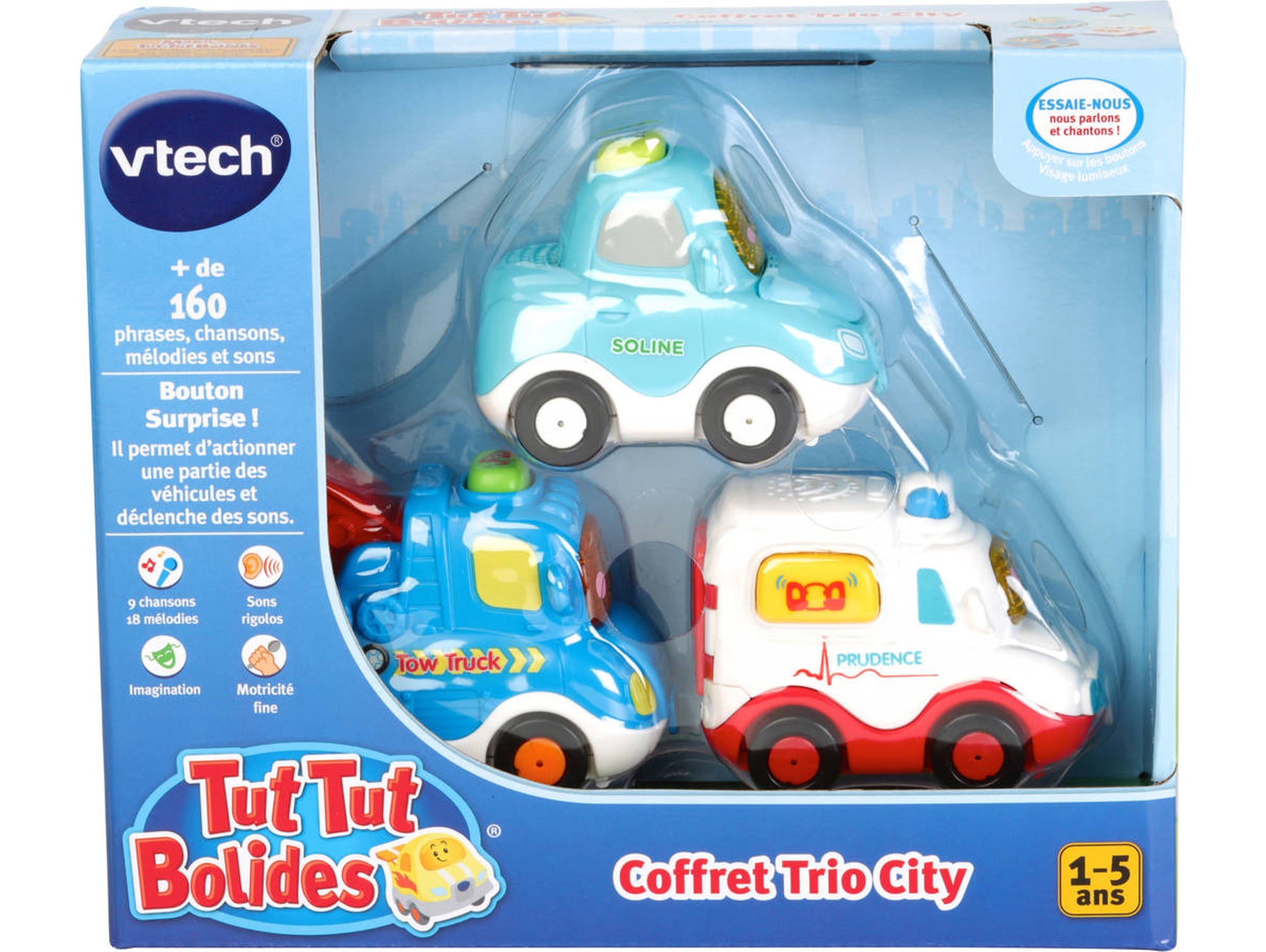 Juego Didáctico VTECH Coffret trio City
