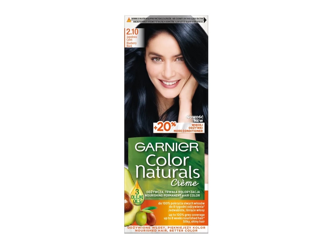 Color Naturals Tinte Capilar 2.10 Negro Garnier Mora