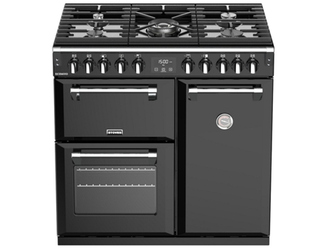 Cocina STOVES PRICHS90DFBL (172 L - Gas - Negro)