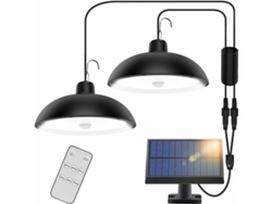 2026altiro-lámpara Solar Para Exteriores Con Sensor De Movimiento, 78 Led, 4 Modos, Control Remoto, Resistente Al Agua Ip65.