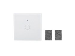 Panel De Interruptores Táctiles Inteligentes Rf433 Con Control Remoto Inalámbrico Neutro