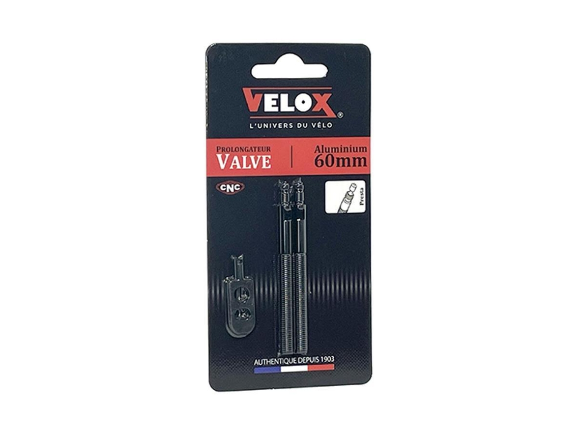 Prolongadores de válvula semi-roscados VELOX (x2)