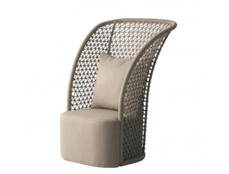 Sillón DUDECO (Alumínio - Beis)