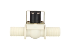 Válvula Solenoides De 12v De Cierre Normal G3/4 Plástica Para Fontanería De Bebida