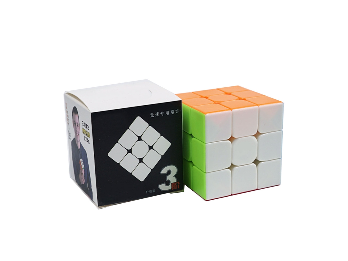 Rompecabezas De Velocidad 3x3 Para Niños, Sin Pegatinas, Rotación Suave, Educativo, Portátil.